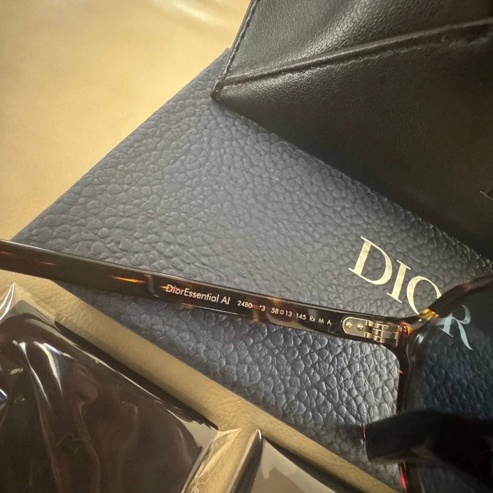 Dior Black Aviator Sunglasses